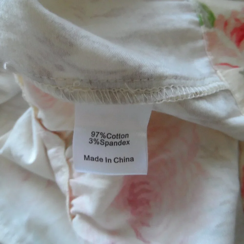 Tuckernuck Sun-Faded Floral Crawford V-Neck Short Dress Sz Med - Picture 4 of 5